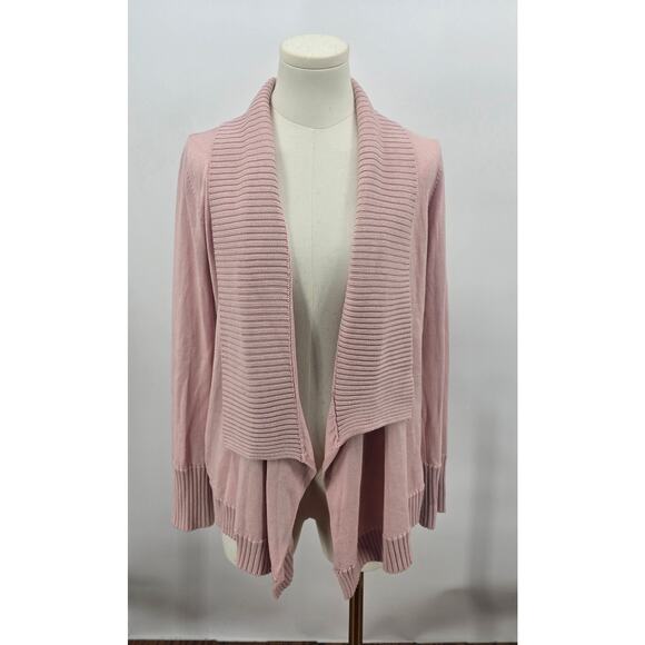 Kut Fron The Kloth Dusty Pink Waterfall Cardigan - Picture 1 of 5